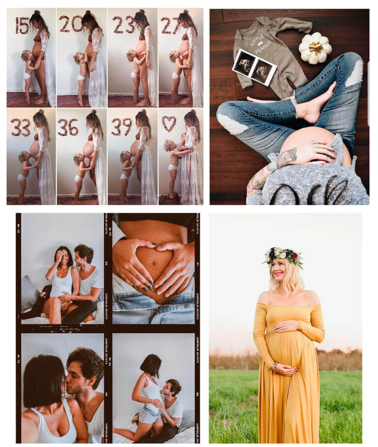 ¿Cómo Hacer unas Creativas Fotos Embarazadas en Casa?