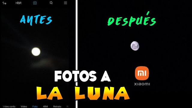 ¿Cómo sacar fotos a la luna con un celular Xiaomi?