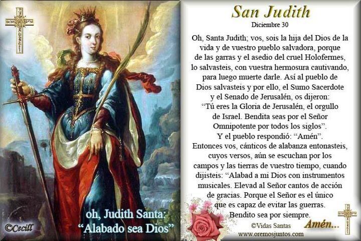 ¿Quién era Judith en la Biblia Católica? Conozca acerca del Santo de Judith.